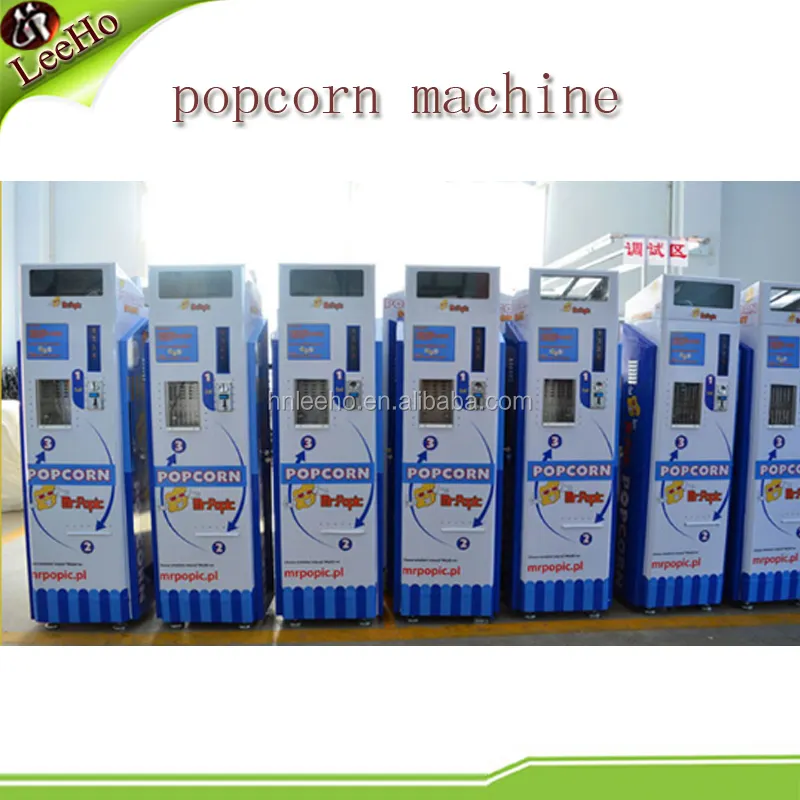 food machinery airpop automatic popcorn vending machine