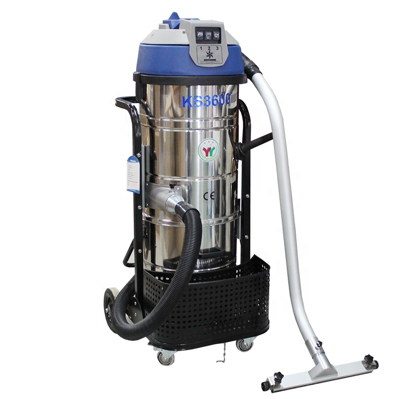 3.6KW High Suction Industrial Vacuum Cleaner with Cyclone Separator