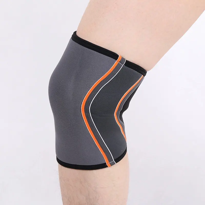 Knee Braces Suppliers Low MOQ Factory Price Compression Recovery Nylon Running Sports And Fitness Knee Brace