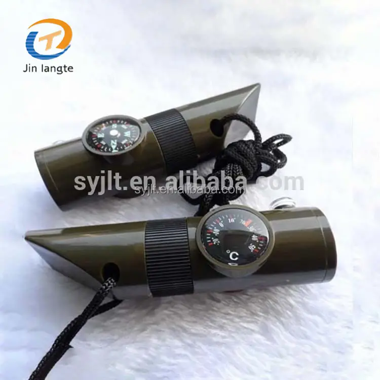 Army survival whistle Military compass whistle survival whistle