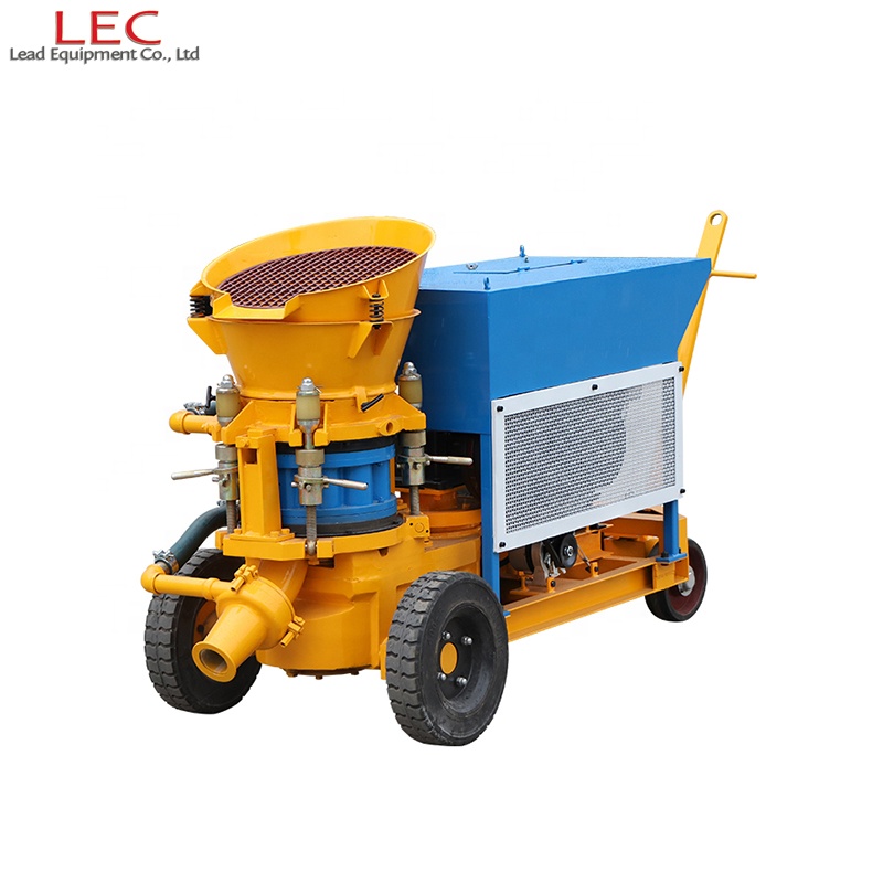 LZ-3D сухая смесь Gunite дизельный двигатель Shotcrete машина бетонный опрыскиватель
