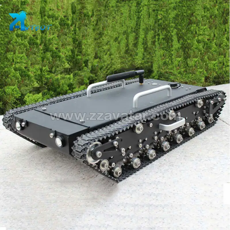 Multifunctional steel track robot orugas crawler chassis undercarriage smart robot chassis platform