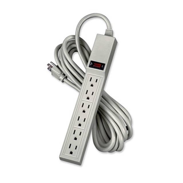Сетевой фильтр с выключателем 14AWG/3C 6