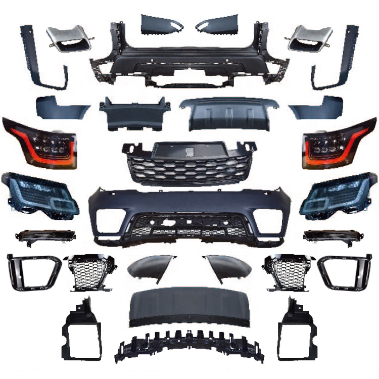 2019 новые для Ленд Ровер Range Rover Sport (Land Rover Range Rover Sport L494 14-17 SVR спереди и сзади бампера