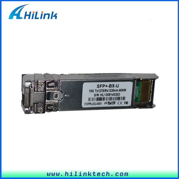 10 г биди sfp + 60 км волоконно-оптический трансивер