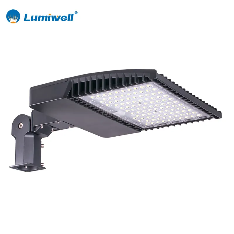 Easy installation ETL DLC IP65 5 Years Warranty Dimmable AC100-277Vac LED Parking Lot