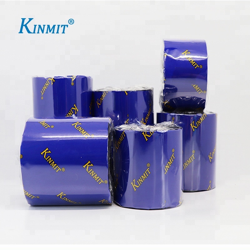 Kinmit восковая Смола термопереводная лента штрих-код лента шириной 40-110 мм