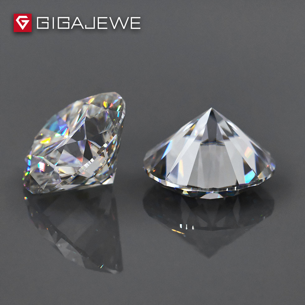 3,5-8 мм 14.5ct круглая огранка белый EF цвет моиссанит свободный драгоценный камень Sic кристалл свободный алмаз