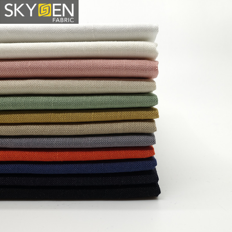 Модная рубашка из швейного материала Skygen из 55% льна и 45% вискозы хорошего качества