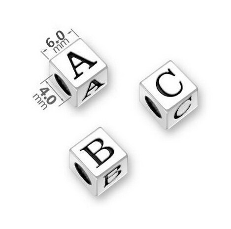 Горячая Распродажа, модные, все 26 букв от А до З, одна буква, алфавит, бисер на заказ, 6 мм, алфавит, буквы, бусины