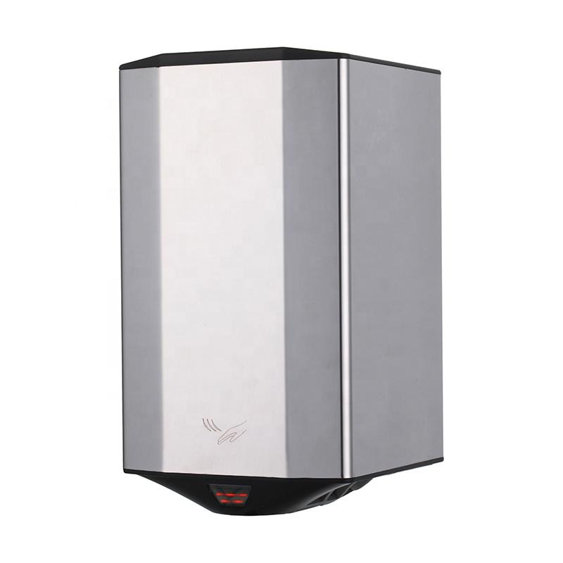 220 V 50 HZ ванная комната 304 SS тела сильнее сенсор Инфракрасный высокоскоростная воздушная сушилка для рук из нержавеющей стали