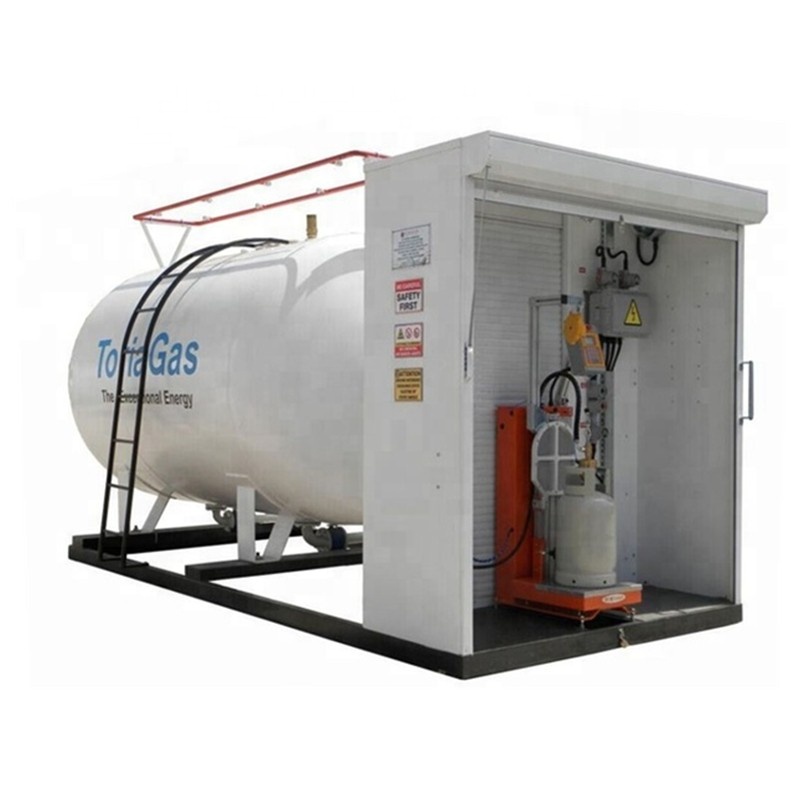 5000L lp установка для заправки газа, 5000 литров, 5 тонн, газовая установка сжиженного углеводородного газа для Нигерии