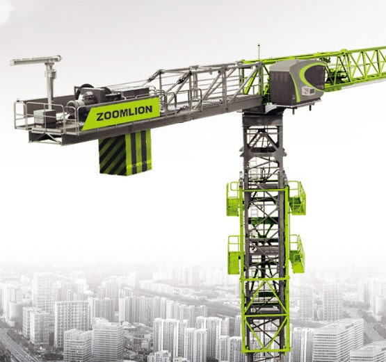 ZOOMLION T6013-8 T6013A-8A строительный подъемный плоский башенный кран горячая Распродажа в Камбодже
