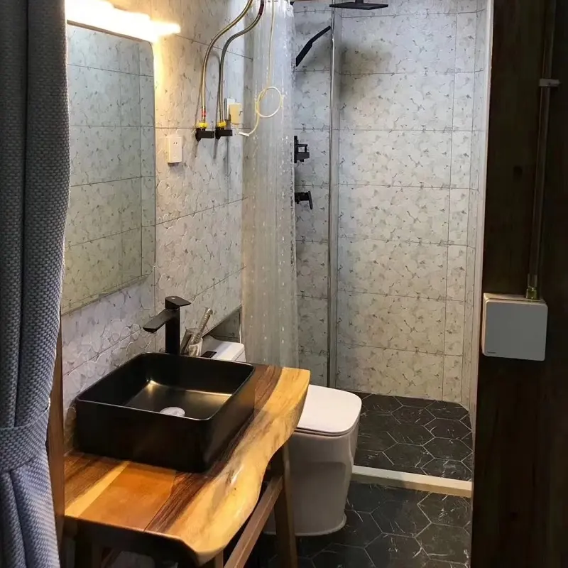 Live Edge Solid Wood Slab Vanity Bathroom Accessory Vanity Bathroom Table