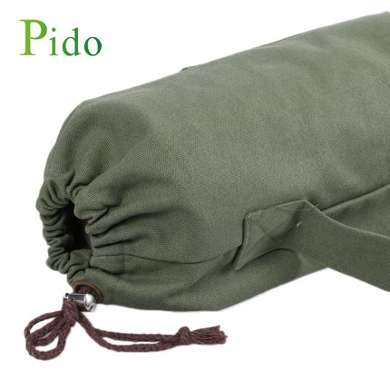 PIDO white cotton bag for yoga mat portable carry bag sac du tapis de yoga waterproof eco friendly manufacturer