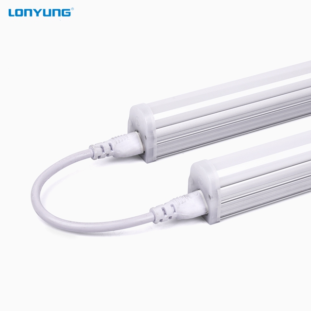 DLC ETL TUV CE сертификат 4 фута 6 футов 8 футов T5 Встроенный линейный подвесной офисный светильник t5 Светодиодная трубка