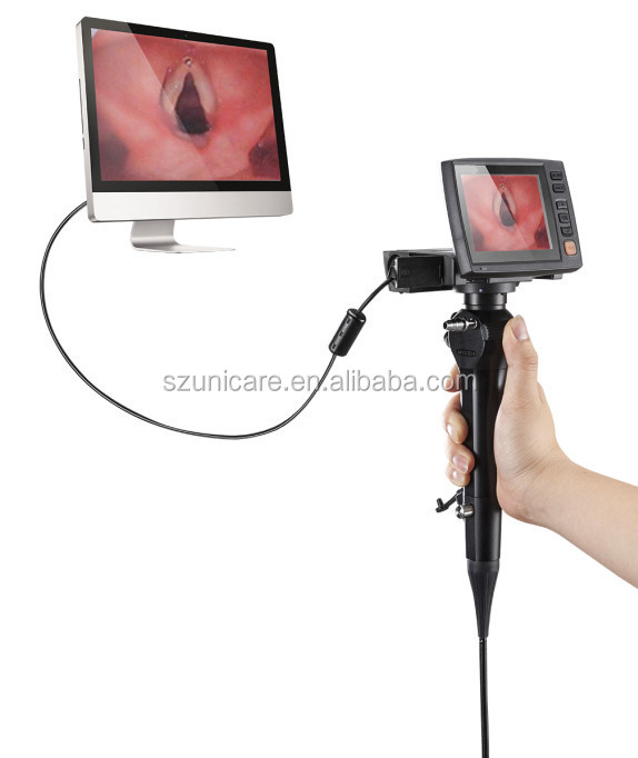 Portable vidoe examination of the air passages lungs endoscopic flexible bronchoscope