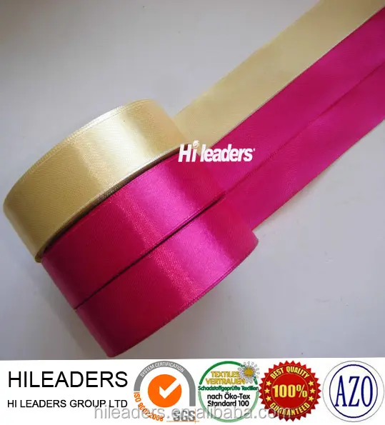 Satin Ribbon SR14091801 100% Polyester Decorative Double Face Satin Ribbon