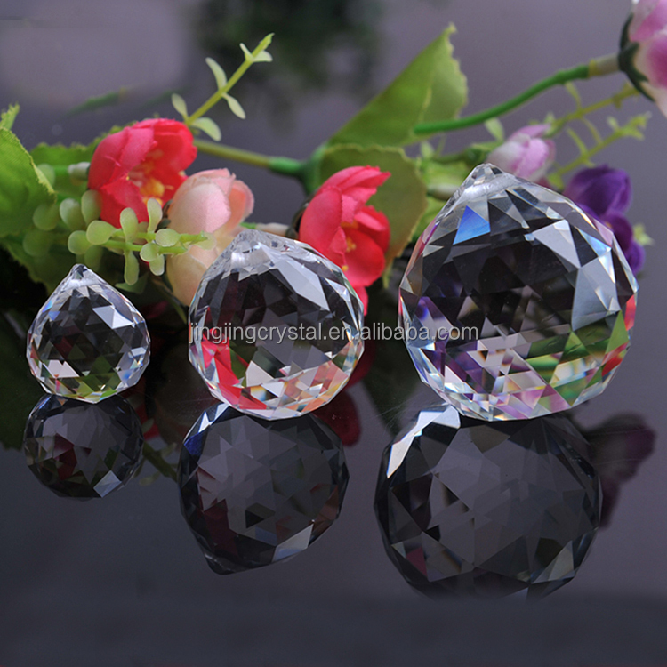 clear crystal glass lighting ball for sale