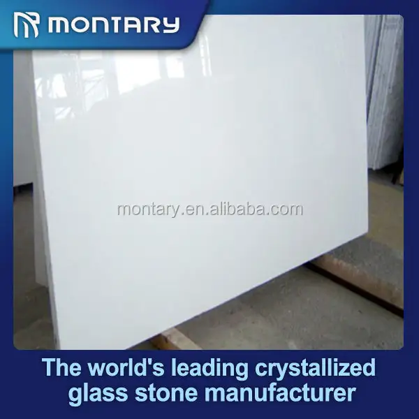 Stone Glass Super White Nano Crystallized Glass Stone Panel Nano 001/002/003