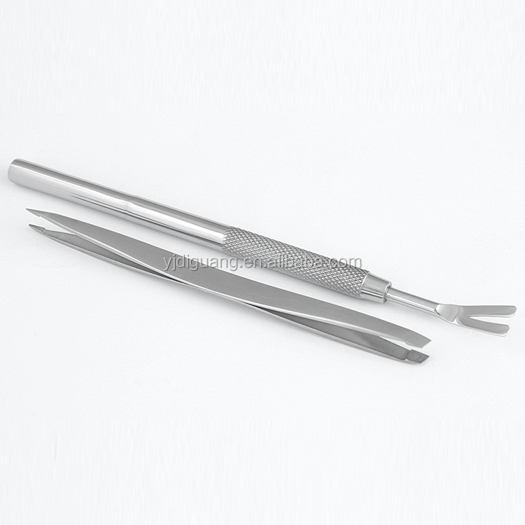 Набор 2 нержавеющая сталь Tick Remover Пинцет и Twister Tick Remover Набор инструментов для кошек и собак