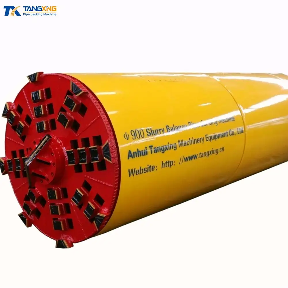 900mm trenchless underground Slurry pipe jacking machine micro tunneling machine sale