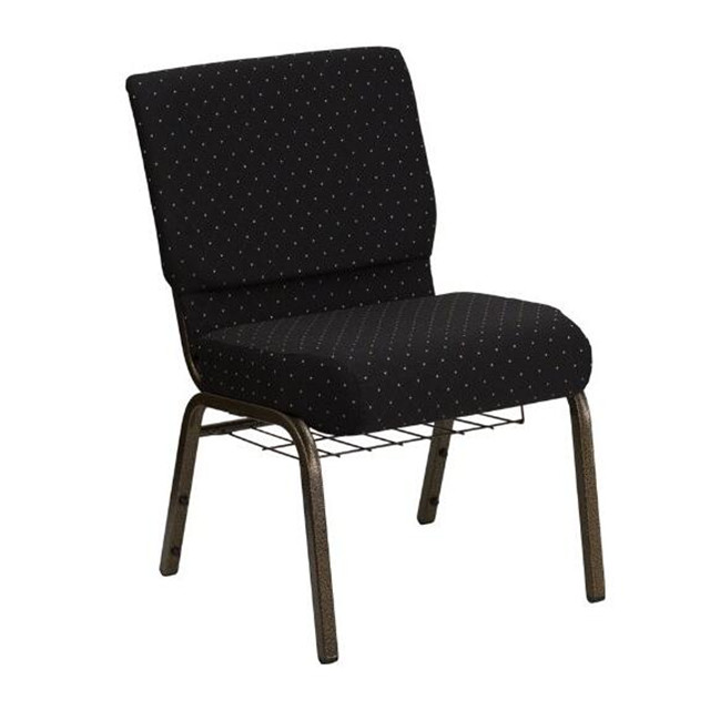 Wholesale cheap stackable metal padded church chair for sale