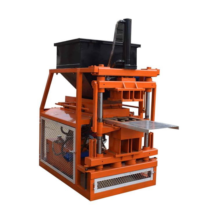 QMR2-10 Automatic clay soil interlocking brick making machine press ecological bricks compressed earth block equipment