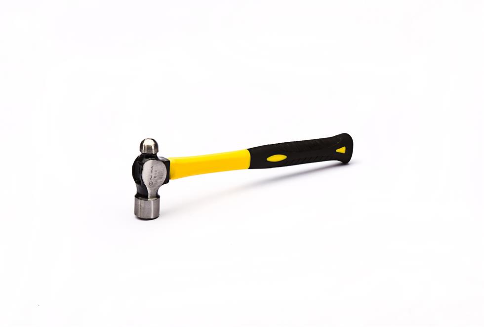 Low price high quality non magnetic ball peen hammer forged steel ball pein hammers with wood handle