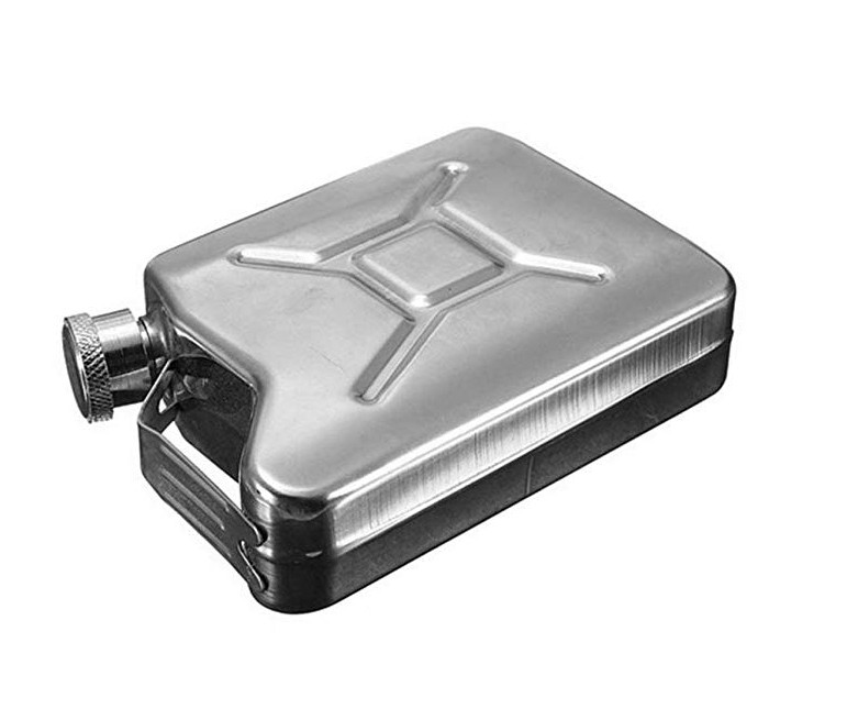 Фляжка для виски Jerrycan 5 унций, бензиновые канистры, фляжка для виски