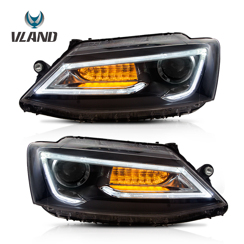 Оптовая продажа от производителя VLAND, светодиодные фары MK6 2011-2014 для фар vw JETTA/SAGITA (не GLI)