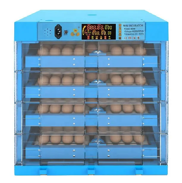 Egg Incubator 6 Eggs Poultry Hatching Machine with Automatic Egg Turning and Temperature Control for Chicken Quail