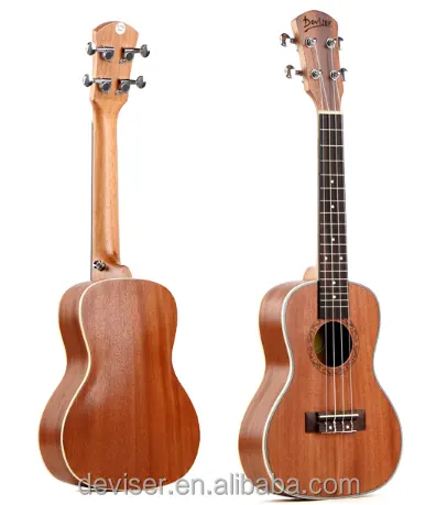 [Deviser] 21" 24" 26" full sapele china ukulele, carving wholesale ukulele