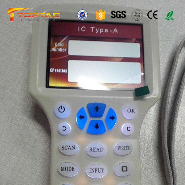 Идентификационная карта RFID копировальная машина для системы контроля доступа