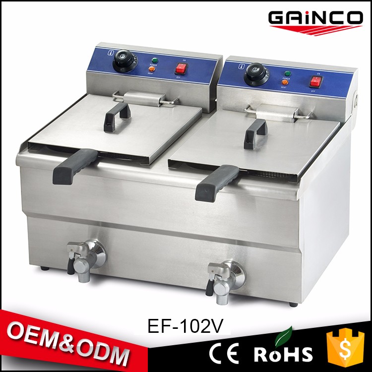 Gainco кухня и ресторанного оборудования чипсы коммерческих курица для жарки