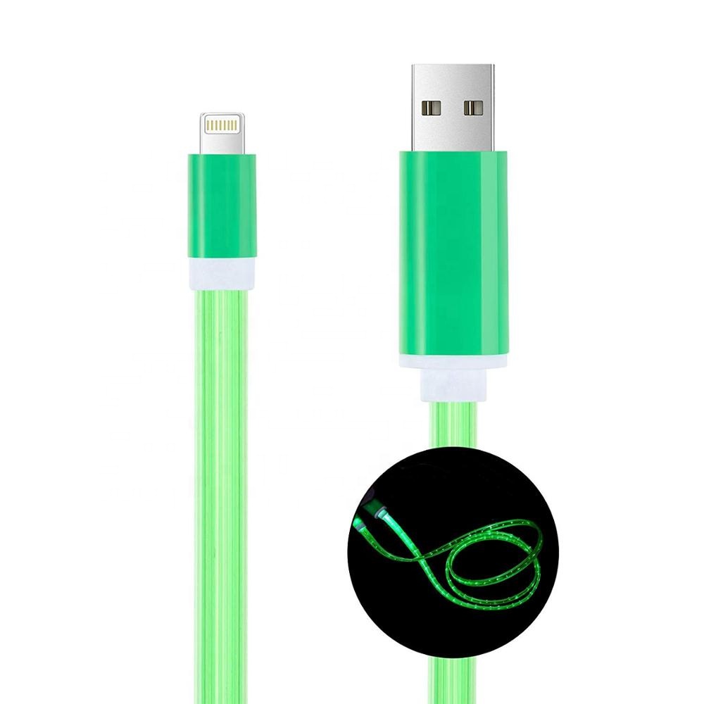 Видимый течёт освещение зарядный кабель USB Семейный пакет для домашнего декора