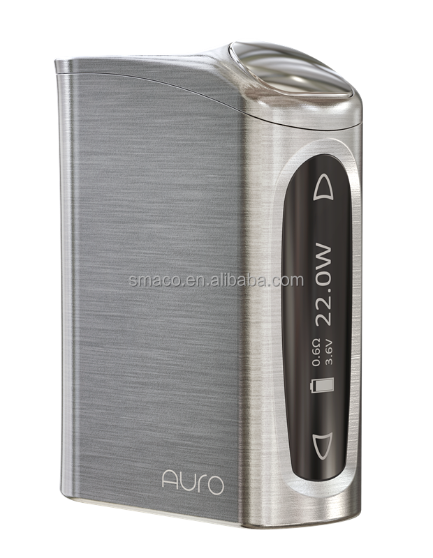 Лидер продаж 2016 года, Auro Retro TC Box Mod 60 Вт, Лучший Испаритель, вейп