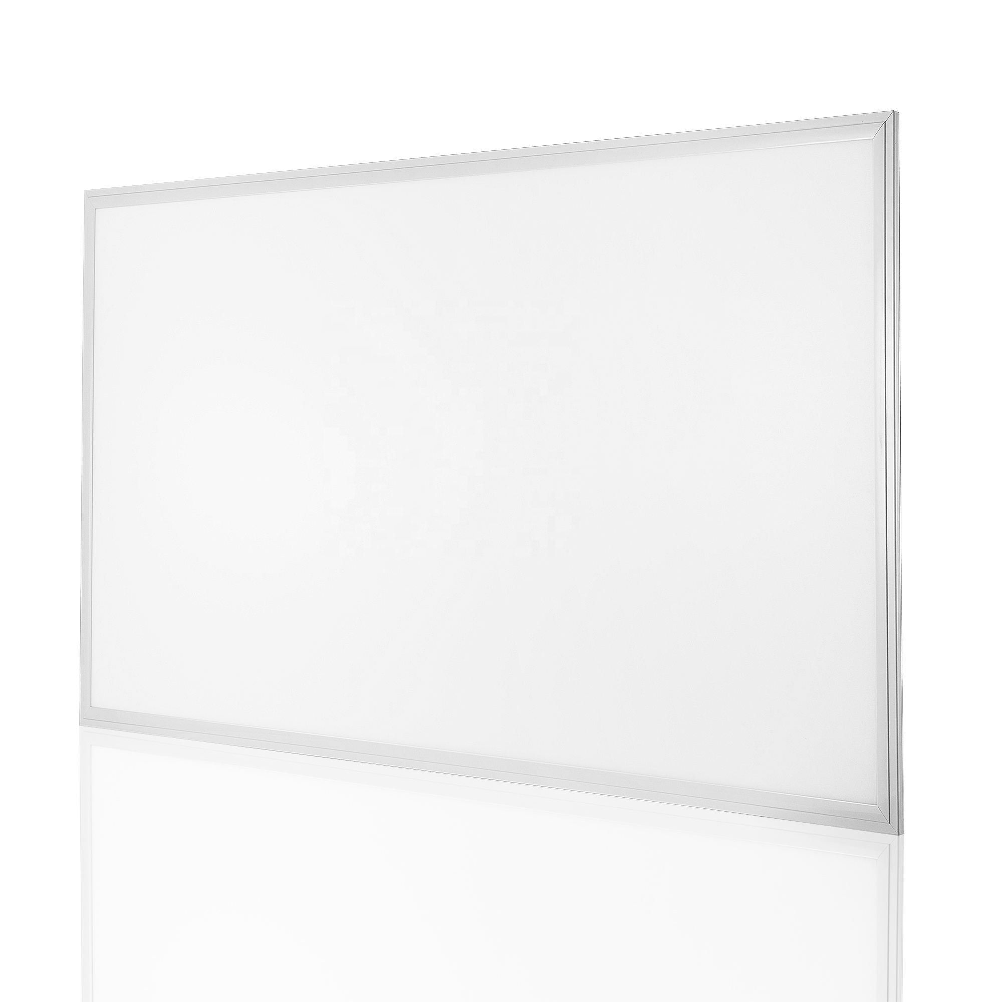 YG 2x4 FT White LED Flat Panel Troffer Light, 60W 5000K Recessed Edge-Lit Drop Ceiling Light, 5750lm Lay In Fixture