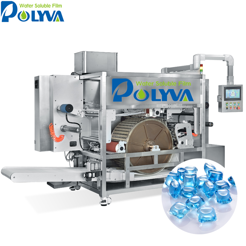 pods 3 in 1 water soluble capsules packing machine