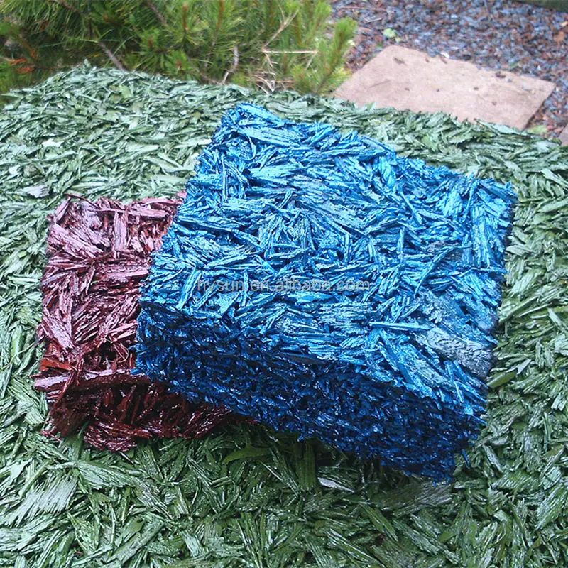 High Quality colorful acid resistant Rubber Mulch Pad