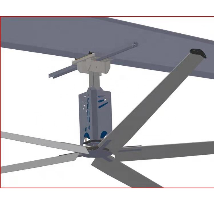 24ft CE низкий уровень шума охлаждение hvls большая промышленная фабрика дешевый потолочный вентилятор