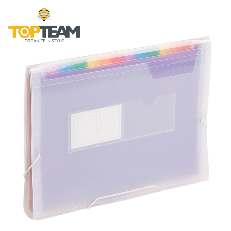 Канцелярские Товары для офиса и школы A4 PP ручка для печати-оттиска расширяющаяся папка для файлов