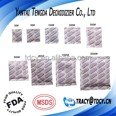 3000cc oxygen absorber for food/deoxidizer for food