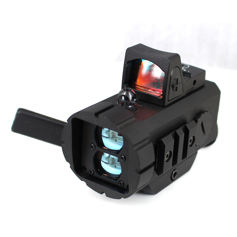Открытый оптика Сфера дальномер с red dot лазерный прицел