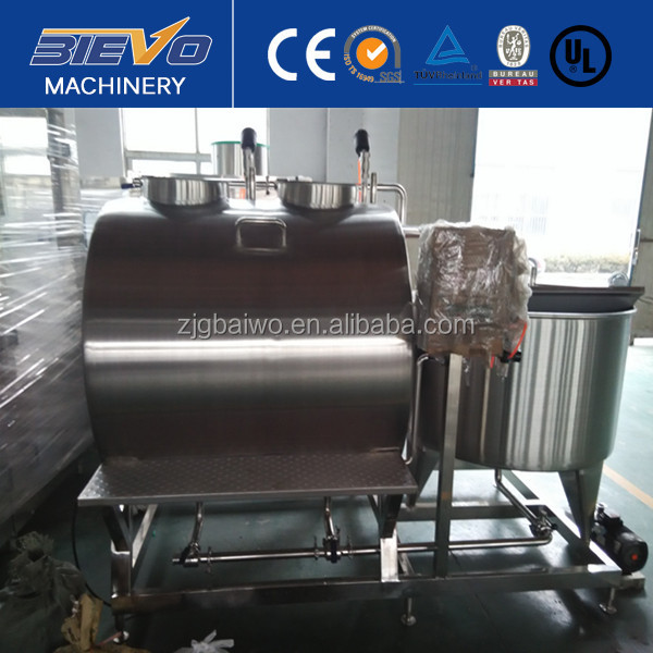 Полуавтоматическая 500L CIP стиральная машина/система очистки