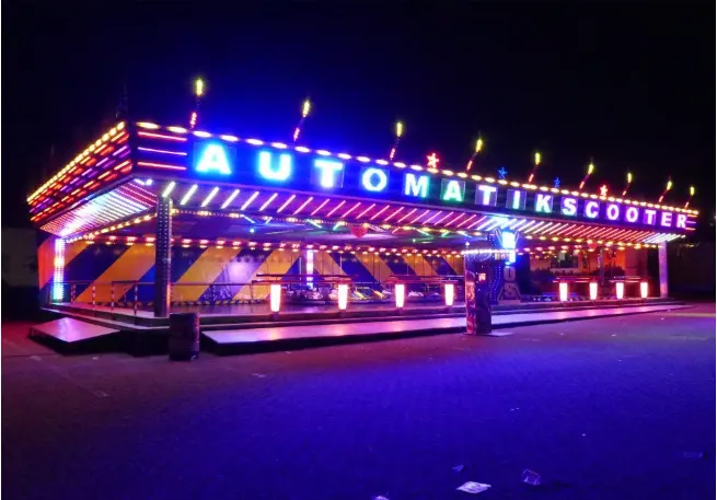 Luna Park Amusement Rgb Led Light Exhibition Rgb Pixel Led Amusement Light