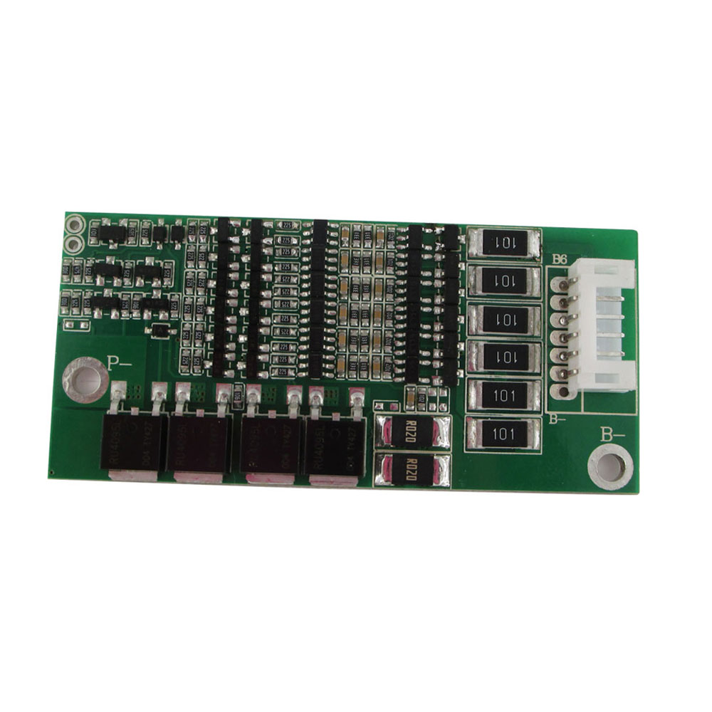 pcba manufacturer 22V power bank pcb assembly 6S 10A li-ion battery bms