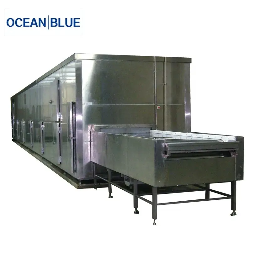 High Quality Tunnel IQF Shock Freezing For Fish Freezer