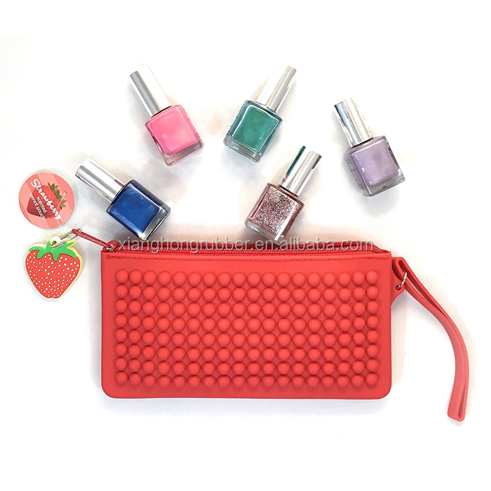 Silicone Scented Pencil Holder Pouch Bag, Artist's Supplies, Great for Toy Bag or Toiletries Bag