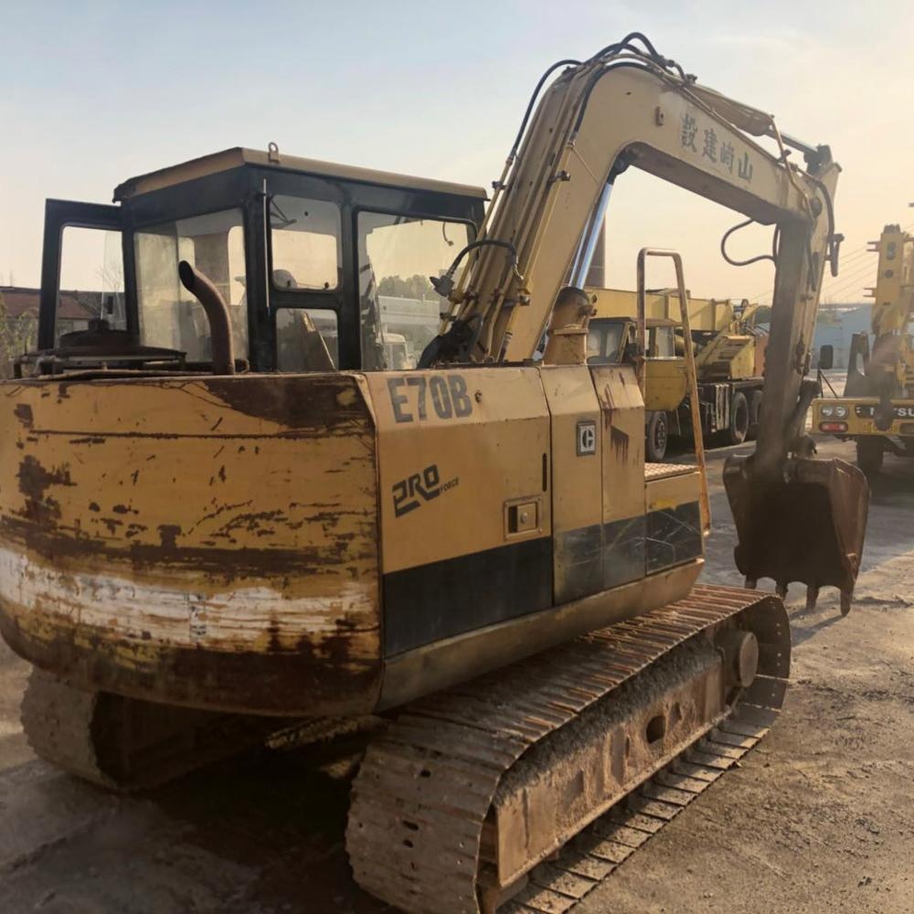 CAT Подержанный Экскаватор E70B подержанный экскаватор на продажу